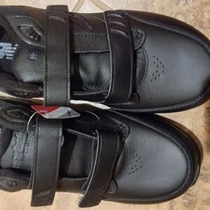 New Balance Black Sneakers with Velcro Straps